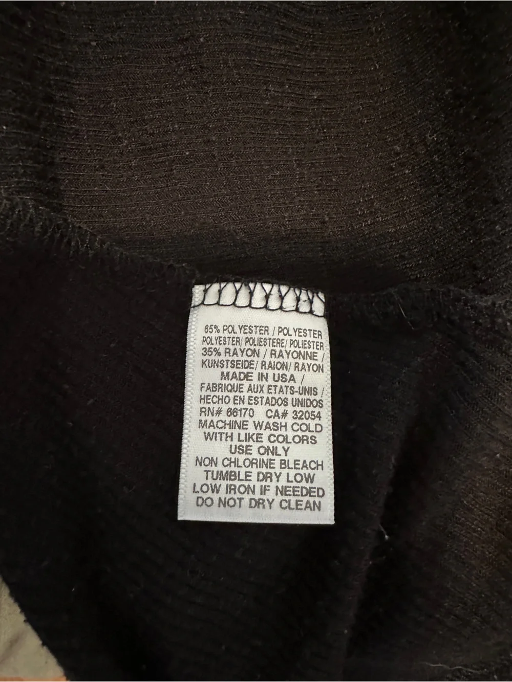 Free People Black Ribbed Racerback Tank - Picture 5 of 5